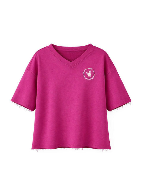 Damen Sweatshirt Rosa
