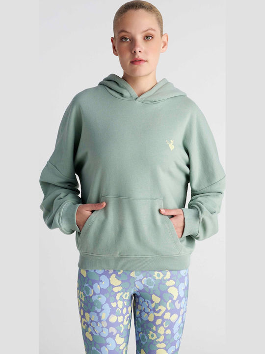 Women's Hooded Sweatshirt Green