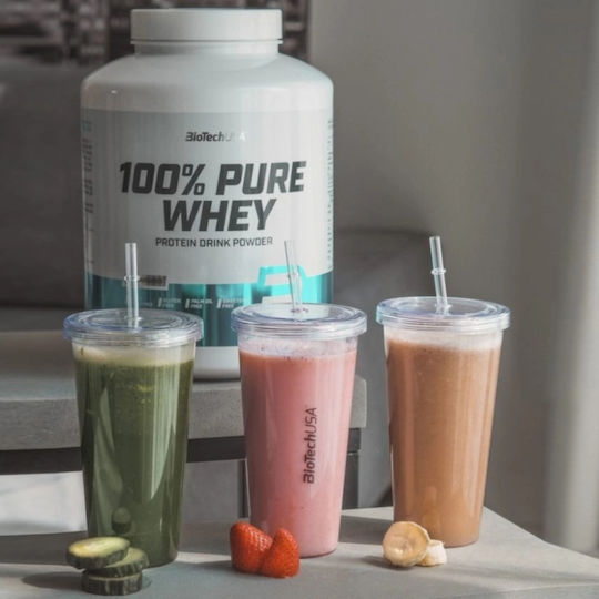 Biotech USA 100% Pure Whey Био Протеин от Суроватка Без Глутен с Вкус Ягода 400гр