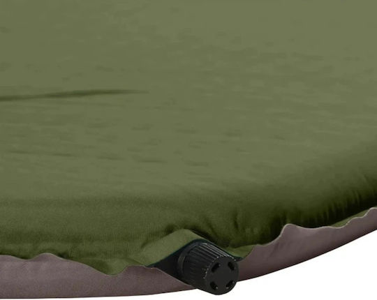 Grand Canyon Hattan Αυτοφούσκωτο Ημίδιπλο Υπόστρωμα Camping 75x75cm Πράσινο