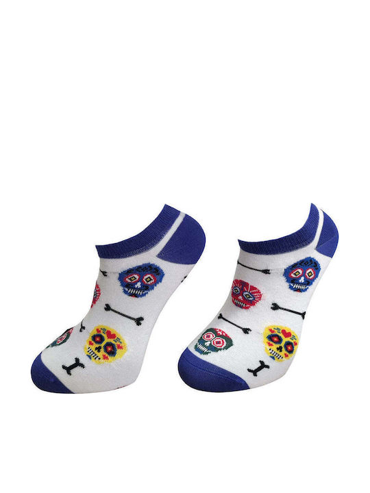 Vtex Socks Vtex Șosete Pentru Bărbați Albe-Albastre