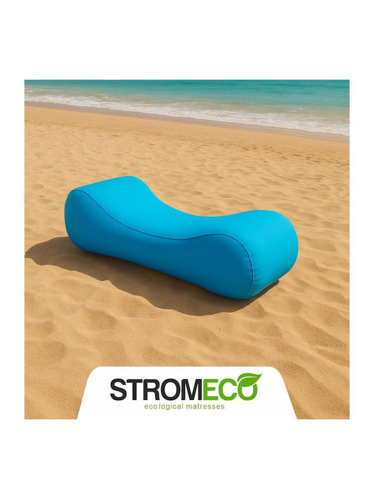 Bean Bag Sunbed Waterproof Anabel Turquoise 190x70x60cm