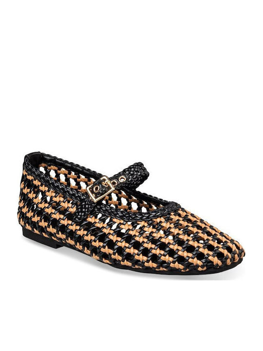 Envie Shoes Women's Ballerina Shoes in Black Colour