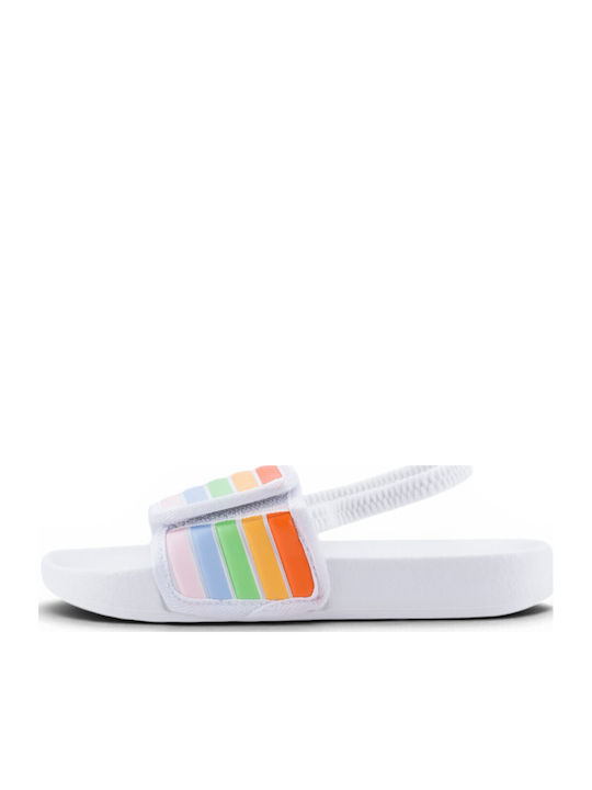 Kids' Flip Flops White