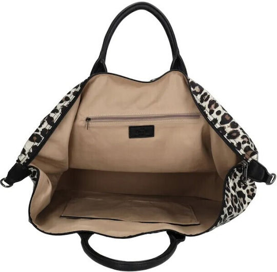 Charm London Sak Voyage Silver Fabric