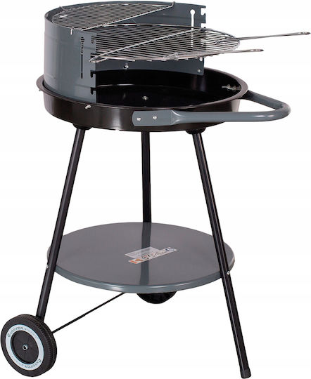 Master Grill & Party Rostfreier Stahl Holzkohlegrill 80x80cm