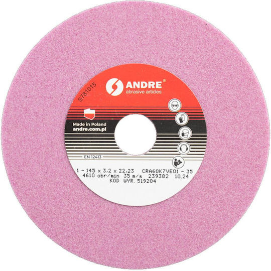 Andre Chain Sharpening Grindstone 145 X 8.0 X 22.2mm Cra60k7ve01 35