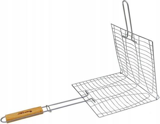 Master Grill & Party Grillrost Chrom für Fisch 28cmx28cmcm