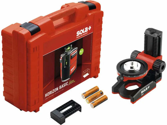 Sola Self-leveling Linear Laser Level Green Beam 1.5V with Working Range 20m