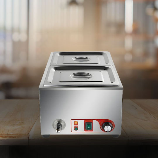 Dynamic Commercial Electric Bain Marie 2xGN1/2 1.2kW