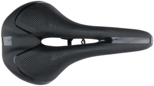 Dunlop Saddle Șa de Bicicletă Neagră cu Gel 270 x 145 mm