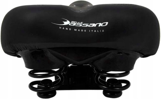 Selle Bassano Black Bicycle Saddle 245 x 170 mm