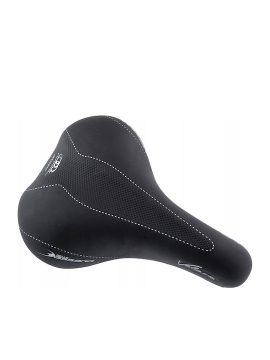 Selle Bassano Fahrradsattel Schwarz 245 x 170 mm