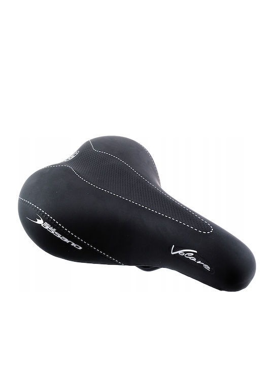 Selle Bassano Fahrradsattel Schwarz 245 x 170 mm