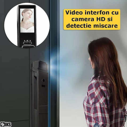 Încuietoare Electronică Culoare Gri cu Conectivitate Wi-Fi