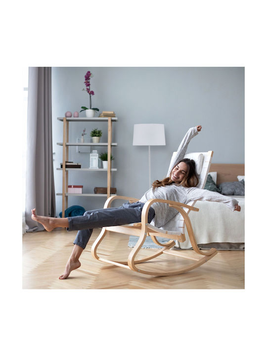 Relaxdays Lampadar de Podea Înălțime 148.5xLungime 40 cm cu Bază pentru Bec E27 Argintiu