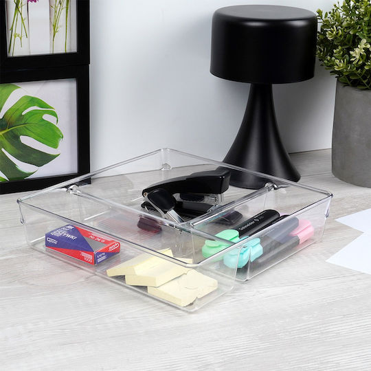 Organizator Sertar Compartimente 23x23x5.5 Cm