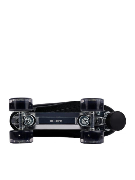 Micro Quad Roller Schwarz für Erwachsene