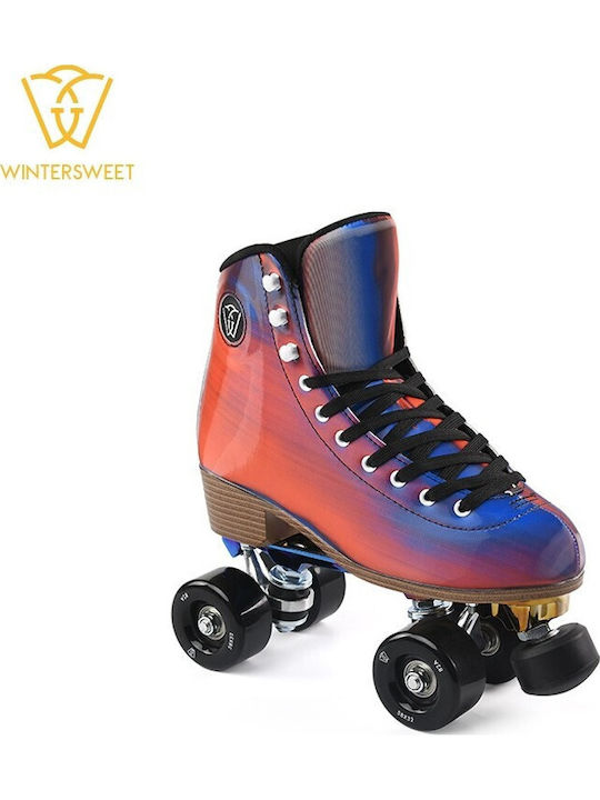 Wintersweet Quad Adjustable Rollers Multicolour Adults