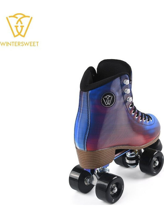Wintersweet Quad Adjustable Rollers Multicolour Adults