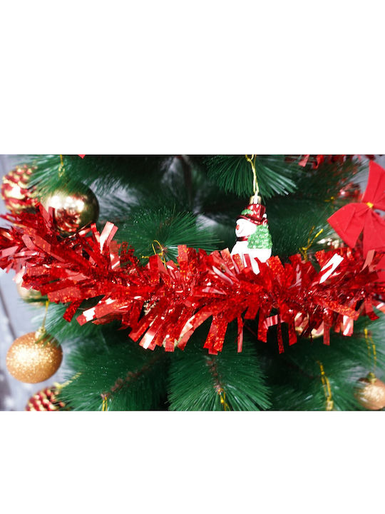 Alista Home Weihnachtsgirlande Kunststoff Rote 9x200cm
