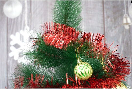 Alista Home Christmas Illuminated Plastic Red Garland 7x200cm