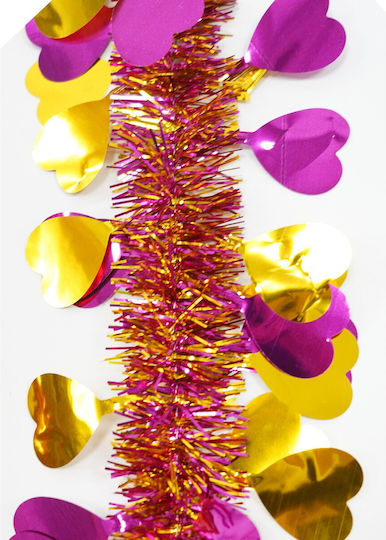 Alista Home Christmas Garland Plastic Gold 9x9cm