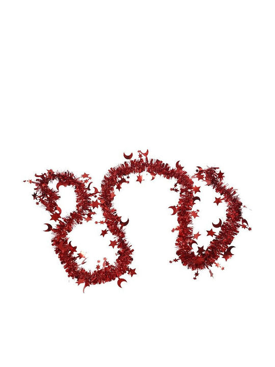 Alista Home Christmas Plastic Red Garland 9x5cm