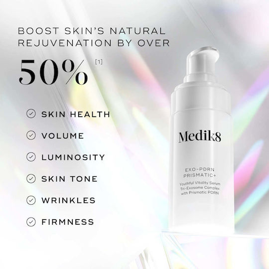 Medik8 Exo-PDRN Prismatic+ Καταπραϋντικό & Αντιγηραντικό Serum Προσώπου για Λάμψη & Lifting 30ml