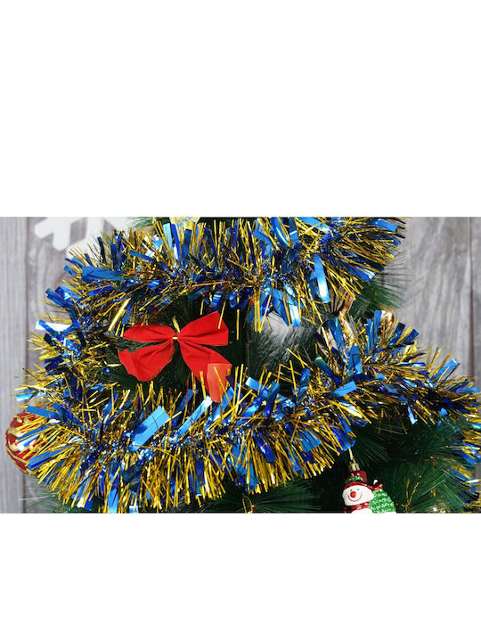 Alista Home Ghirlandă De Crăciun Din Plastic Albastră 11x200cm