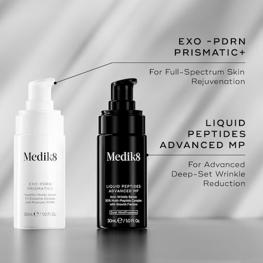 Medik8 Exo-PDRN Prismatic+ Καταπραϋντικό & Αντιγηραντικό Serum Προσώπου για Λάμψη & Lifting 30ml