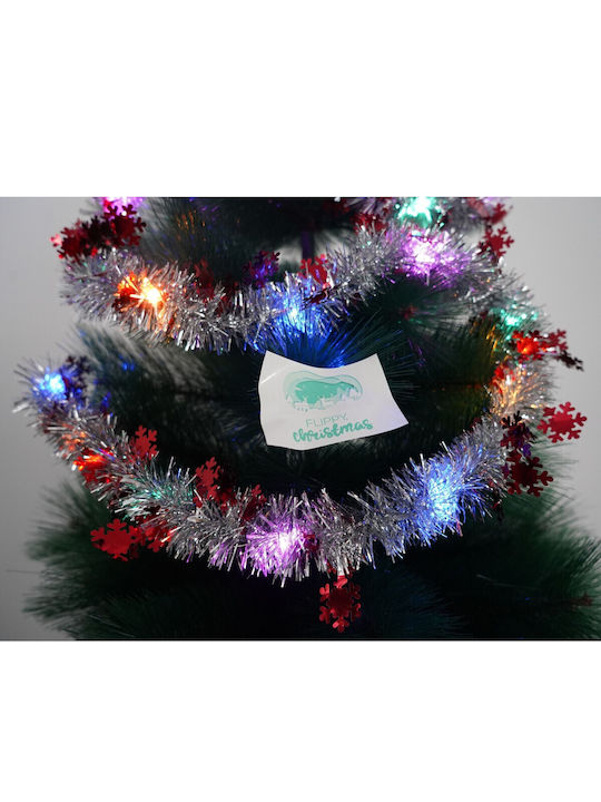 Alista Home Ghirlandă Iluminată Din Plastic Roșie 5x200cm