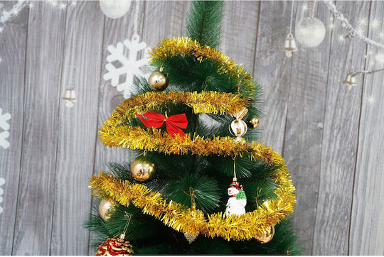 Alista Home Christmas Plastic Gold Garland 5x200cm