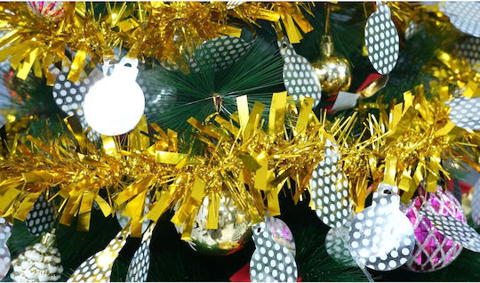 Alista Home Weihnachtsgirlande Kunststoff Gold 11x9cm