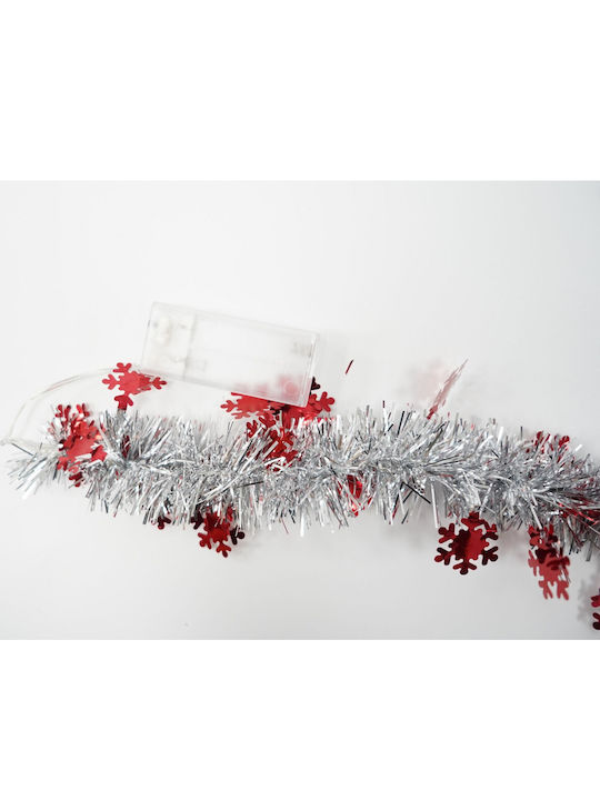 Alista Home Ghirlandă Iluminată Din Plastic Roșie 5x200cm