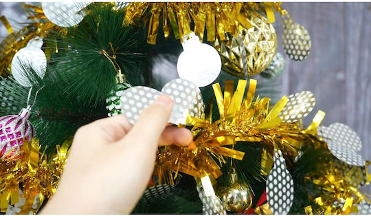 Alista Home Weihnachtsgirlande Kunststoff Gold 11x9cm