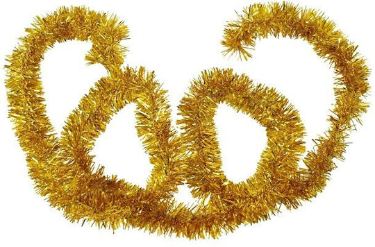 Alista Home Christmas Plastic Gold Garland 5x200cm