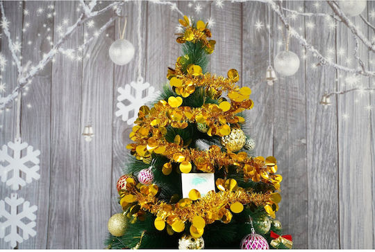 Alista Home Christmas Garland Plastic Gold 11x200cm