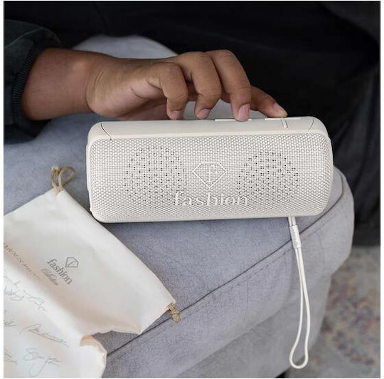 Ηχείο Bluetooth με Διάρκεια Μπαταρίας έως 6 ώρες Cream Gold FTV-0118