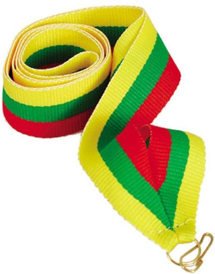 11 Mm Ribbon Yellow-green-red Red