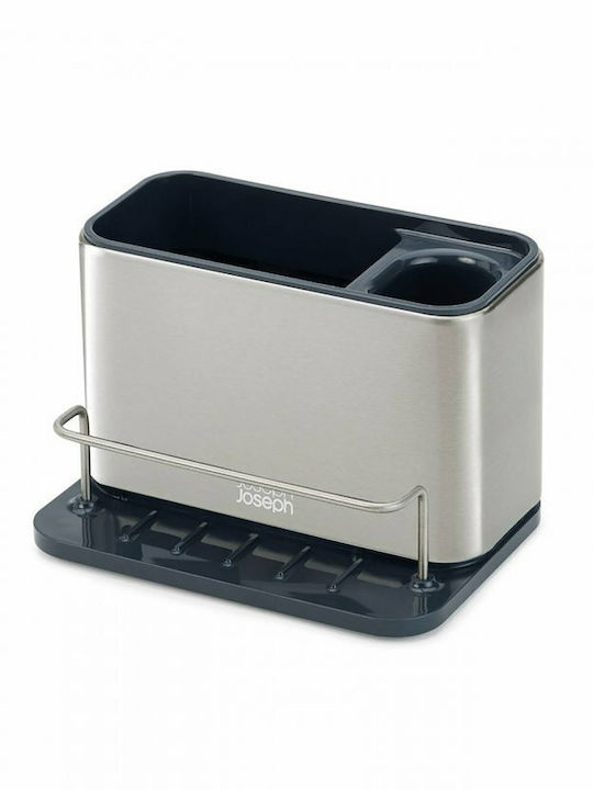 Joseph Joseph Kitchen Sink Organizer Metal Silver 18x12.5x12.8cm