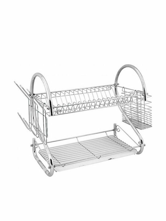 Sidirela Nova Στραγγιστήρι Νεροχύτη Inox Ασημί 53x23x32cm