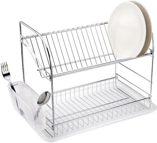 Tekno-Tel Στραγγιστήρι Νεροχύτη Inox Ασημί 40x23x35cm Tekno-Tel Στραγγιστήρι Νεροχύτη Inox Ασημί 40x23x35cm