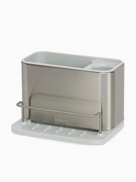 Joseph Joseph Kitchen Sink Organizer Made of Stainless Steel White 18x12.8x12.5cm