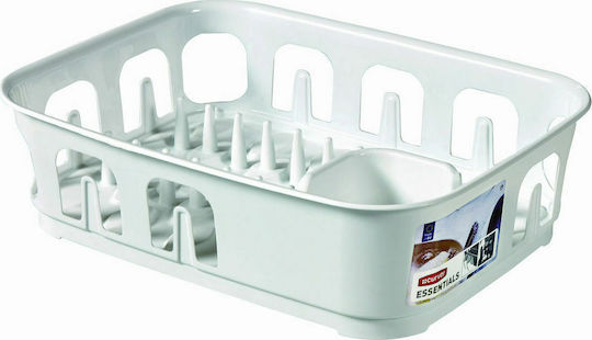 Curver Essentials Στραγγιστήρι Νεροχύτη Πλαστικό Λευκό 39.5x29x10.9cm