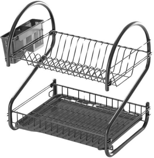 Tekno-Tel Στραγγιστήρι Νεροχύτη Inox Ασημί 46x30x44cm Tekno-Tel Στραγγιστήρι Νεροχύτη Inox Ασημί 46x30x44cm