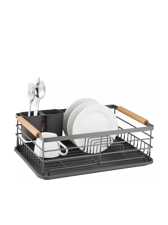 KING Hoff KH 1729 Metallic Gray Sink Strainer 42.5x32x15.5cm