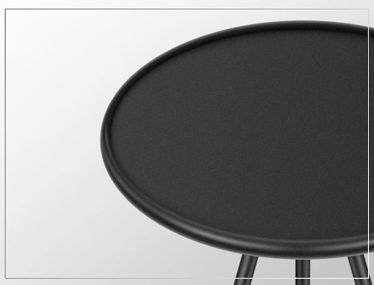Τραπέζι Αλουμινίου για Camping Πτυσσόμενο 52x38cm Καφέ
