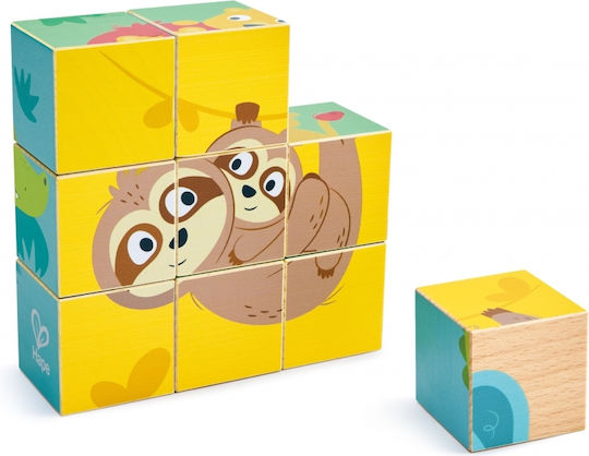 Дървен Детски Пъзел 9 Части Hape