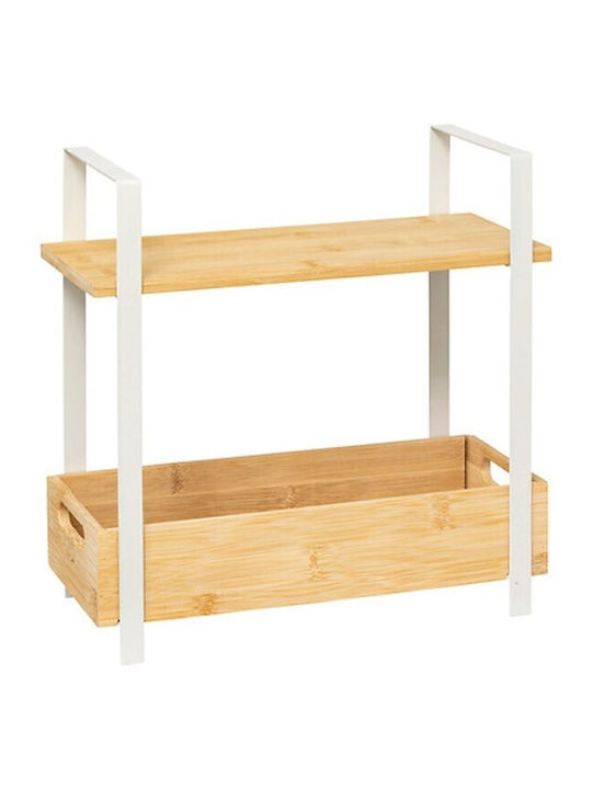 5Five Επιτραπέζια Βάση Argy Ξύλινη 30x14x30εκ. Μαύρη